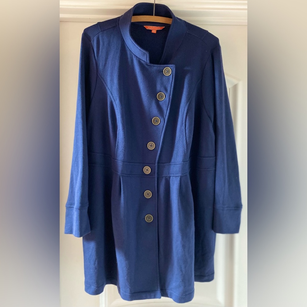 ModCloth | Navy Blue Coat